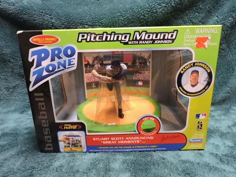 Pro Zone Pitching Mound with Randy Johnson Action Figure Cover