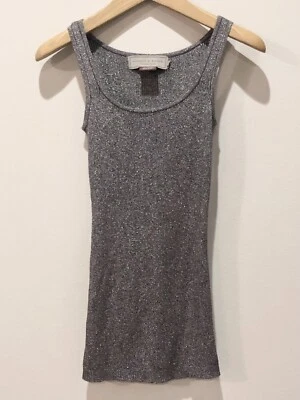 Double D Ranch Yoakum, Texas Metallic Ribbed Tank Size Small - Image 1 of 4