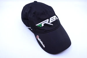 Taylor Made Hat RBZ Strap Back Baseball OSFA Men Black Golf w Logo Pin Long Bill - Picture 1 of 7