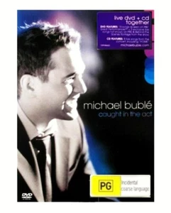 Caught In The Act by Michael Buble Music DVD & CD Set 2006 REGION 4 PAL - Picture 1 of 1