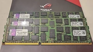 Kingston 8GB 2Rx4 PC3-10600 ECC Registered Server RAM KIT - KTD-PE313K3/24G - Picture 1 of 2