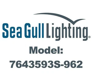 Sea Gull 7643593S-962 LED Light Fixture, Brushed Nickel Finish - Picture 1 of 1