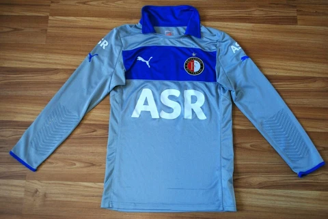 FEYENOORD ROTTERDAM HOME FOOTBALL SHIRT 2012-2013 JERSEY PUMA GOALKEEPER SMALL Cover