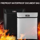 Explosion-proof Waterproof Safe Storage Pouch Document Bag Money Bags Folder