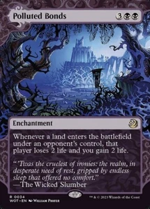 MTG - POLLUTED BONDS - WOE Enchanting Tales (R) - Picture 1 of 1