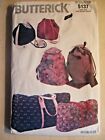 Bags, Butterick Pattern 8928, 9 Styles & Sizes, New And Uncut