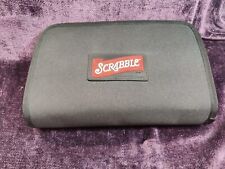 SCRABBLE GAME FOLIO TRAVEL EDITION 2001 CROSSWORD GAME w/ Zippered Case-Complete