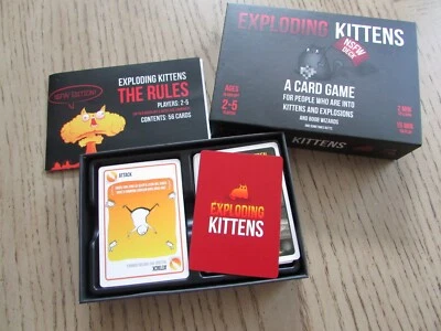 Exploding Kittens Card Game Kittens and Explosions 2-5 Players - Image 1 of 2