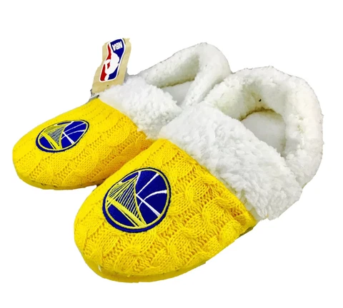NBA Golden State Warriors Women's Moccasin Slippers Cover