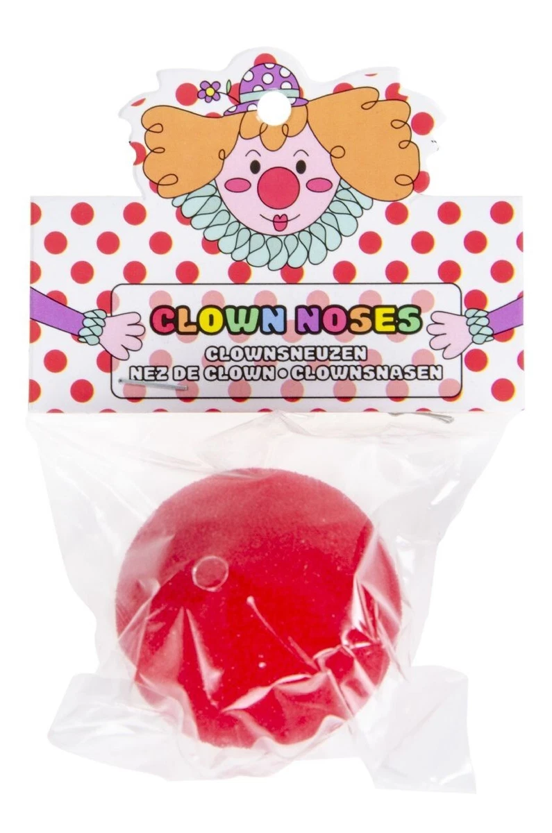 FRCOLOR Leuchtende Clown Nase Rot Mit Gummiband Lan Produktbild-Vorschau 14