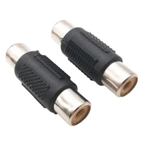 Female to Female Adapter Coupler for Audio Video Cables (Pack of 5) - Picture 1 of 10