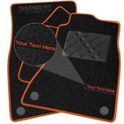 To Fit Daihatsu Charade 2003-2007 Tailored Black Car Mats + Custom Icon [PT]