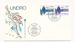 D364160 United Nations Geneva Bureau FDC UNDRO - Picture 1 of 1
