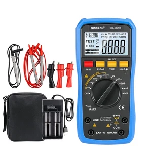 Digital Insulation Resistance Tester Megohmmeter Multimeter 1000V Ohm Voltmeter - Picture 1 of 8