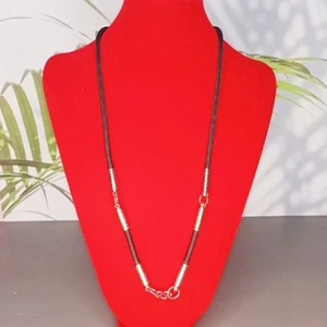 26" Necklace Rope Pendant Black Handmade For Hanging Thai Buddha Amulets 3 hook - Picture 1 of 3