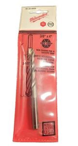 Broca de vástago recto Milwaukee 48-20-6820 3/8 carburo percusión mampostería - Imagen 1 de 8