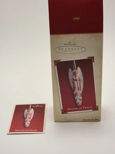 2005 Melody Of Praise Angel Hallmark Ornament In Box - Picture 1 of 9