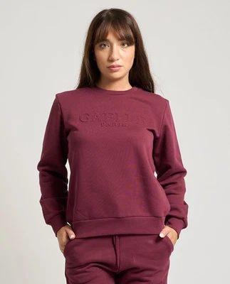 Felpa donna Gaelle Paris Paricollo Manica Lunga - Immagine 1 di 4