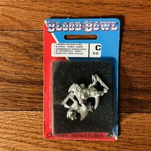 Classic Blood Bowl Lizardmen Team Booster Pack (Metal) OOP Games Workshop NIB - Picture 1 of 2
