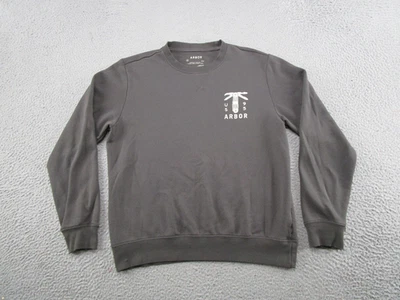 Sudadera Arbor Collective Para Hombre Talla S Polar Gris Snowboard Navaja de Bolsillo Foto 1 de 4