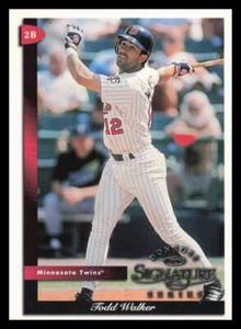 1998 Donruss Signature #16 Todd Walker Minnesota Twins - Picture 1 of 2