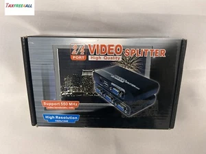 2/4 Port Video Splitter - VGA Splitter model VGA-102A. NIB. Electronics - Picture 1 of 3