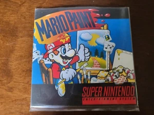 Mario Paint (SNES, 1992) lathe cut record Super Nintendo not moonshake 2d ninja - Picture 1 of 3