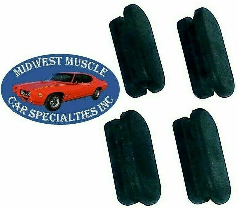 Cubiertas antipolvo de ajuste de freno calidad NOS para Chrysler Cuda Challenger GTX 4 piezas KE Foto 1 de 4