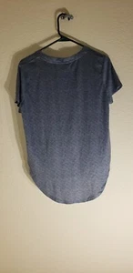 Jaclyn Intimates Womens M Knit Short Sleeve Pajama Top Striped 0077 - Picture 1 of 5