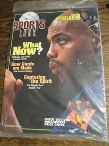 SEALED NOS Collectors Sports Look Feb 1994-Magazine Charles Barkley&Wayne Gretzk - Picture 1 of 2