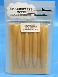 PP AEROPARTS 1:72 AC718 HINDENBURGER TANKS FOR TORNADO F3 & GR1 MODEL KITS ! - Picture 1 of 1