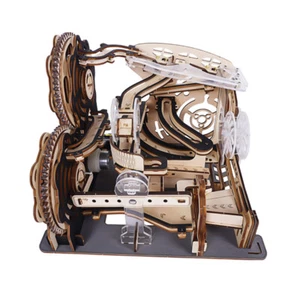 3D puzzle toys wooden diy Mechanical track ball Birthday presents for kids - Picture 1 of 10