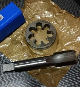 1-1/4-18 Unified HSS Right Hand Thread Tap 1" 1/4-18 TPI + Die 1" 1/4-18 - Picture 1 of 1
