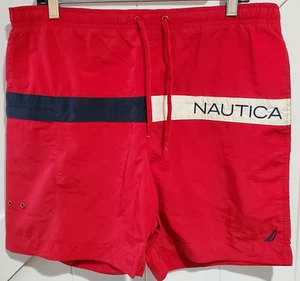 Nautica Swim Trunks Board Shorts Drawstring Waistband (Mens small) - Picture 1 of 3