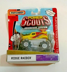 New Matchbox Match Box Power Scouts RIDGE RAIDER 4X4 car stomper 08 sealed - Picture 1 of 2