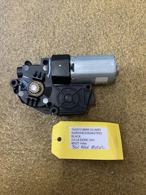 Motor de teto solar dianteiro BMW X3 F25 2012-2015 6761 7213044 FABRICANTE DE EQUIPAMENTO ORIGINAL B76 - Imagem 1 de 3