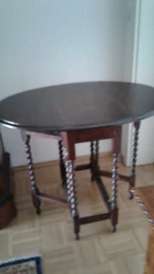 Englischer Gateleg Tisch aus Eiche - Bild 1 von 4
