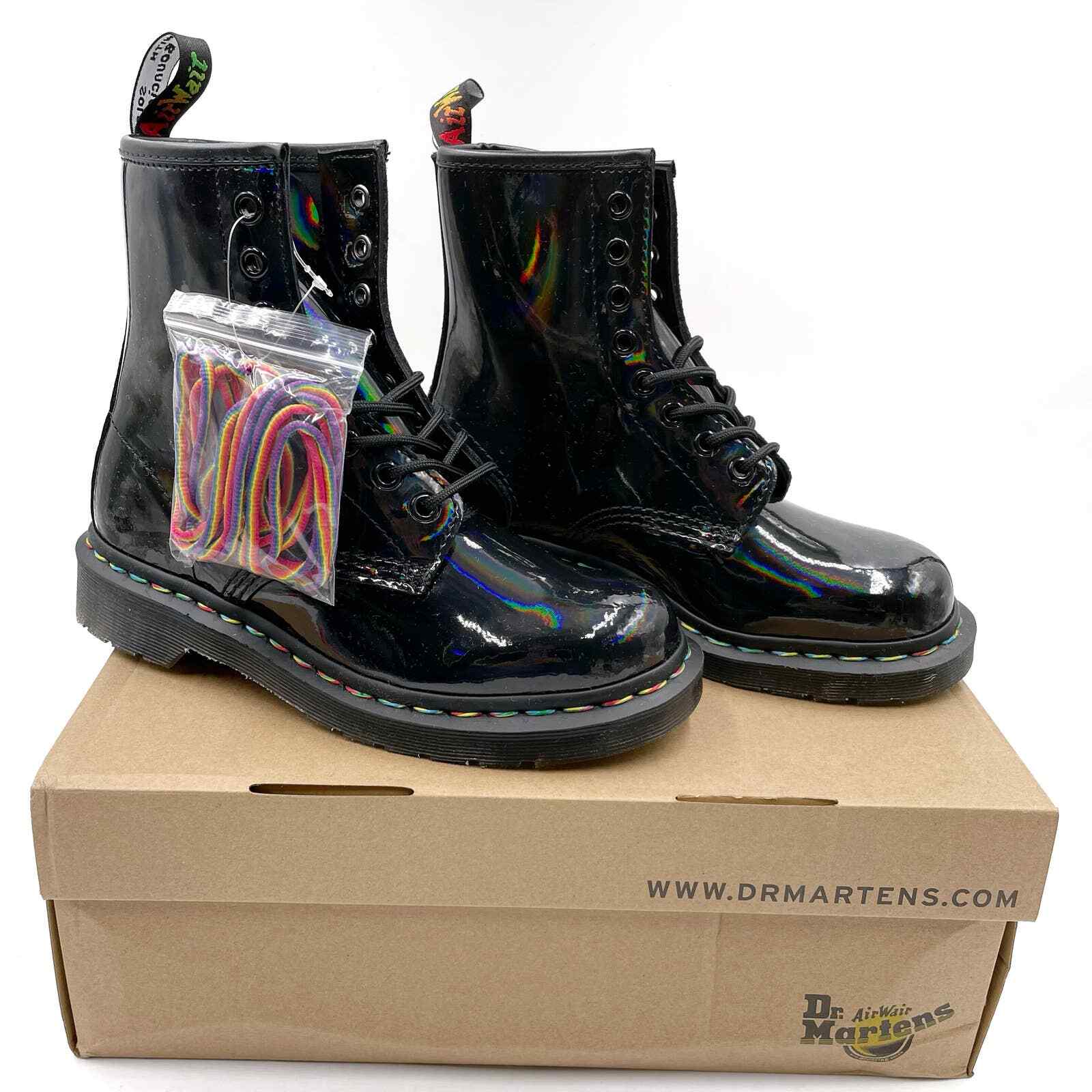 Dr Martens Patent Rainbow Order Sales 