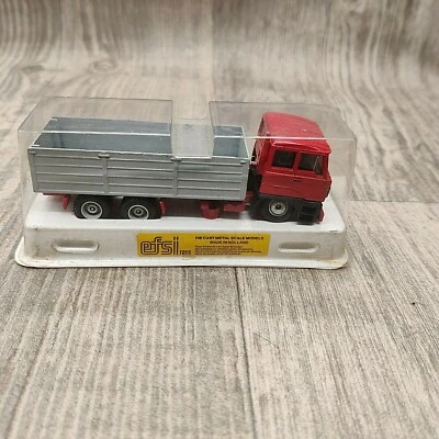 CAMION DAF 3300 EFI BENNE GRIGIO CABINA ROSSA 1:87 NUOVO SCATOLA OLANDESE - Immagine 1 di 4
