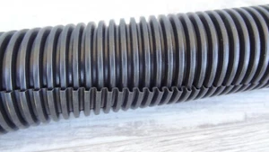 Corrugated Tubing 112NPBSG0000XZS Nylon PKD Black 1-1/2 in x 150 ft - Picture 1 of 4