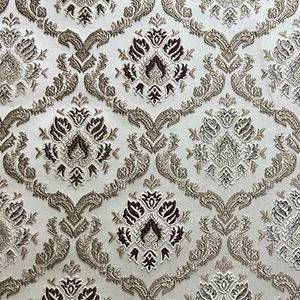 Luxe Jacquard Damask Fabric, 54" Wide, for Upholstery Window Craft, Sold by Yard - Picture 1 of 9