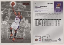 2008-09 Skybox Ruby /50 Matt Barnes #46