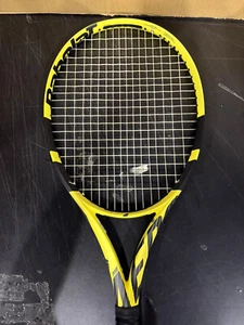 Babolat Pure Aero Team 2019 Used Tennis Racquet Grip Size 4_3/8 - Picture 1 of 5