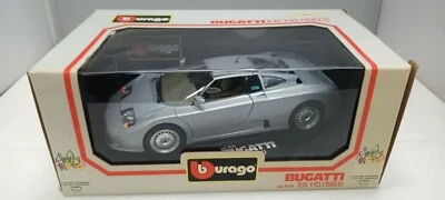 Bugatti EB 110 - 1991 SIlver Burago Bburago 1:18 Made in Italy 1/18 - Immagine 1 di 4