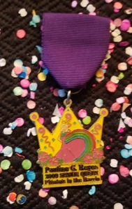 Pinatas in the Barrio Sr. Queen Pauline G. Reyes 2009 Fiesta Medal - Picture 1 of 2