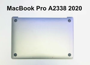 Tapa inferior metalica Macbook Pro 13" A2338 (2020) ORIGINAL Color GRIS Espacial - Foto 1 di 3