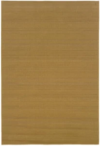 Beige Lines Stripes Solid Area Rug 781Y1 - Aprx 6' 3" x 9' 2" - Picture 1 of 1