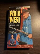 The Best of the Wild West (1991) VHS - Chuck Connors, Randy Travis - Cabin Fever