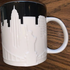 New York City Starbucks Collector Relief Series Kaffeebecher 2012 - Bild 1 von 7