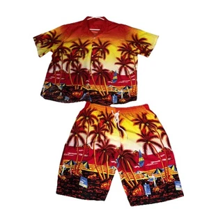 Leichtes Herren Strand Outdoor Hemd und Shorts - Bild 1 von 7